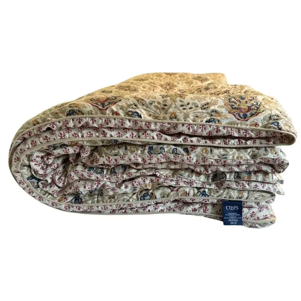 Chaps Ralph Lauren Marrakesh Casablanca King Comforter 90 X 108 100% Cotton